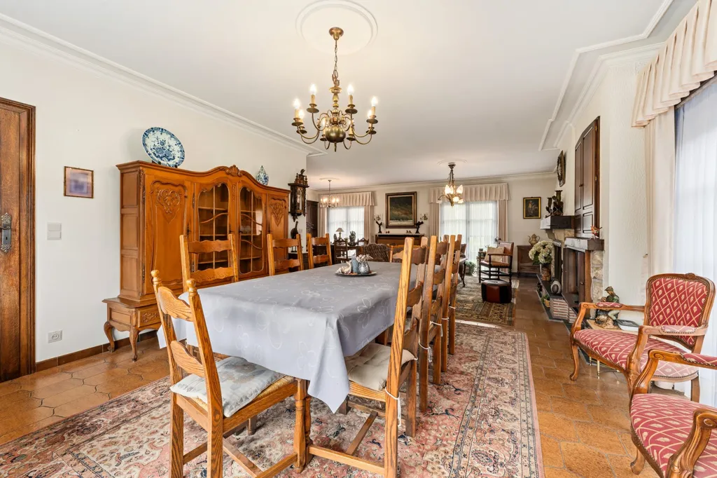 Salle à manger - Villa à Renover près de la Leie à Bissegem