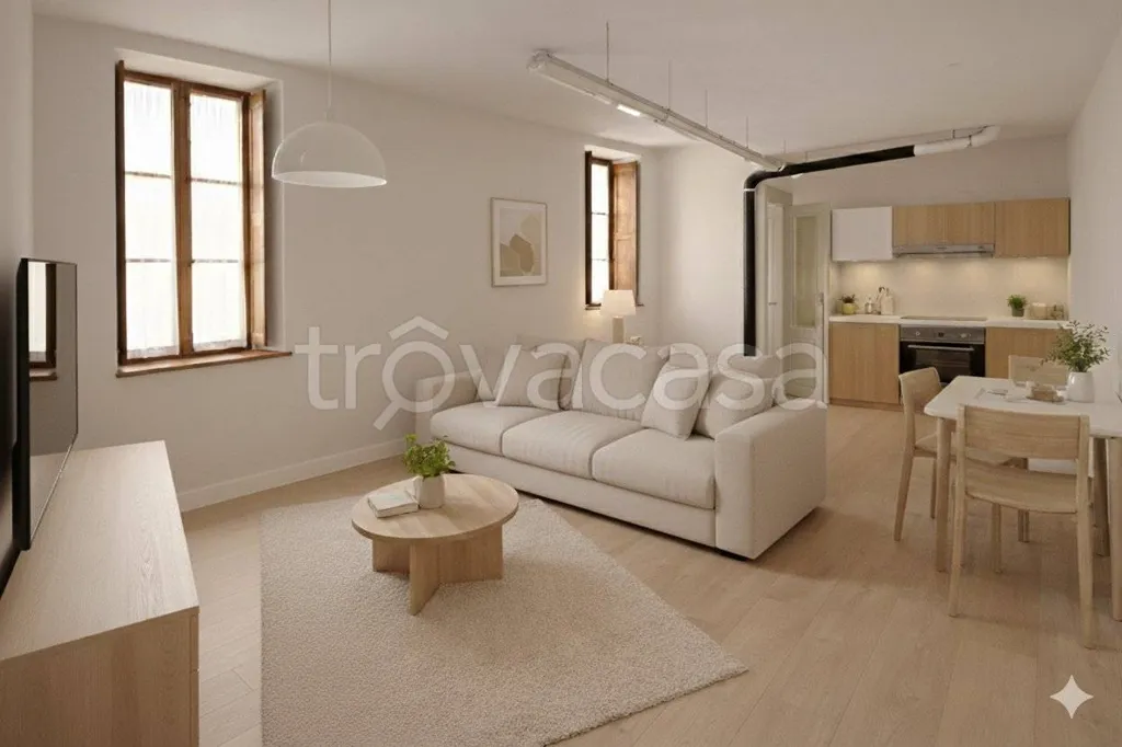 Séjour - Two-Unit Apartment with Balcony in Susa
