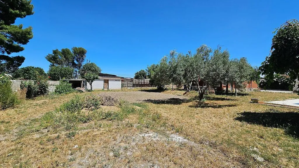 Jardin - Rustic House with Pool near Zaragoza