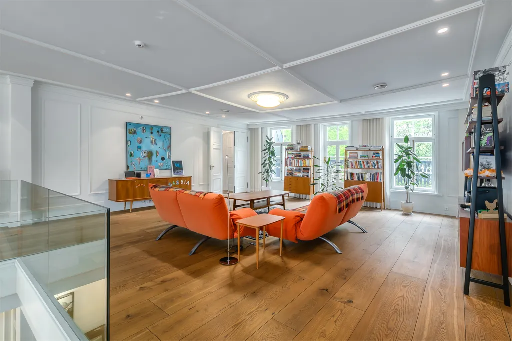 Living Room - Historic Villa with Garden in Tallinn