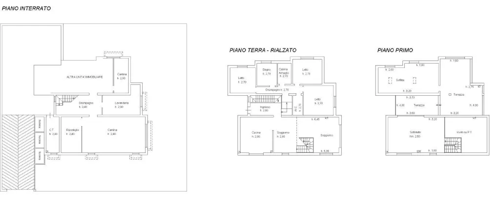 Plan - Luxury Villa with Terrace in Rovigo