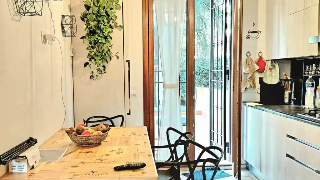 Cuisine - Rustic Apartment with Garden in Florence
