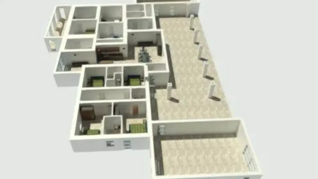 Plan - Cascina with Olive Grove in Carovigno