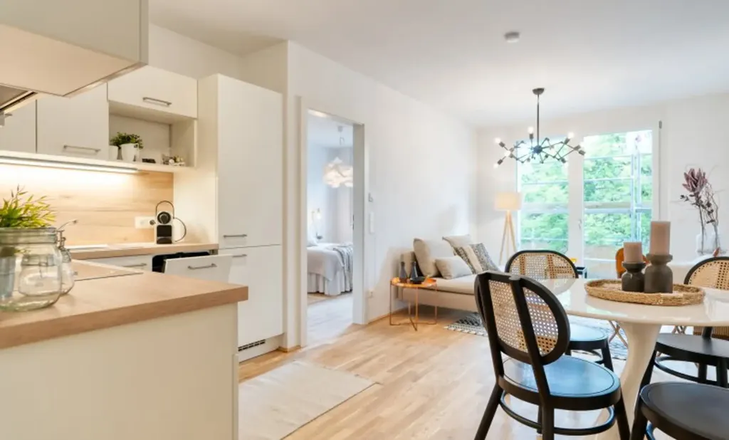 Salle à manger - Provision-Free Apartments with Balcony in Vienna