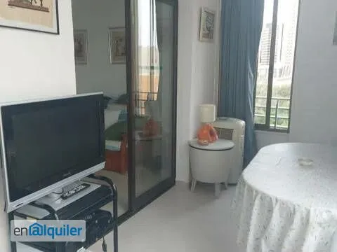 Séjour - Apartment with Pool in Cala de Finestrat