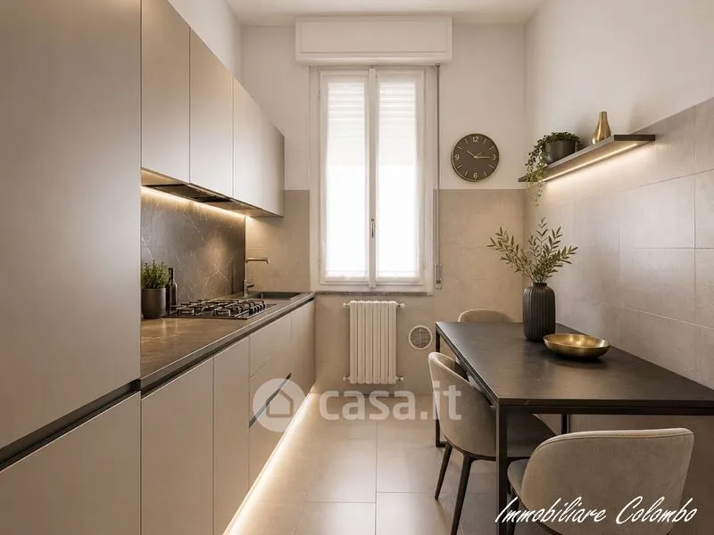 Köök - Two-Bedroom Apartment with Balcony in Seregno