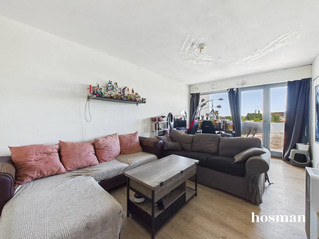 Soggiorno - 2-Bedroom Apartment with Double Balcony in Pessac