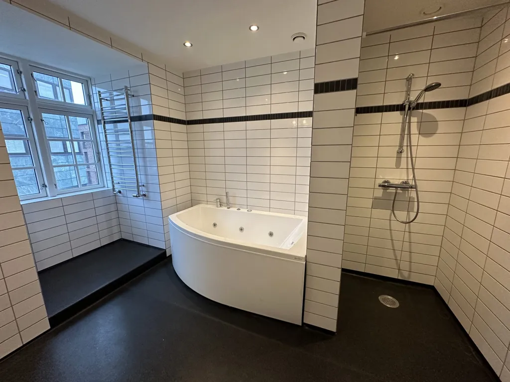 Vannitoad - 3-Bedroom Apartment with Spacious Bath in Odense C