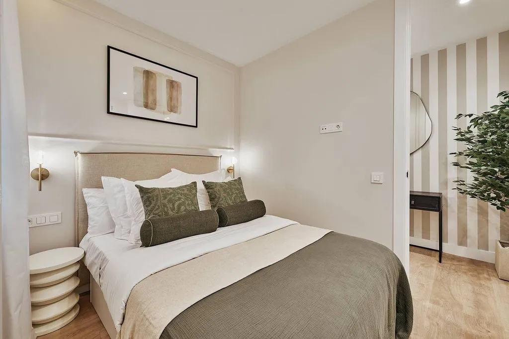 Chambres - Renovated Apartment with City View in Madrid