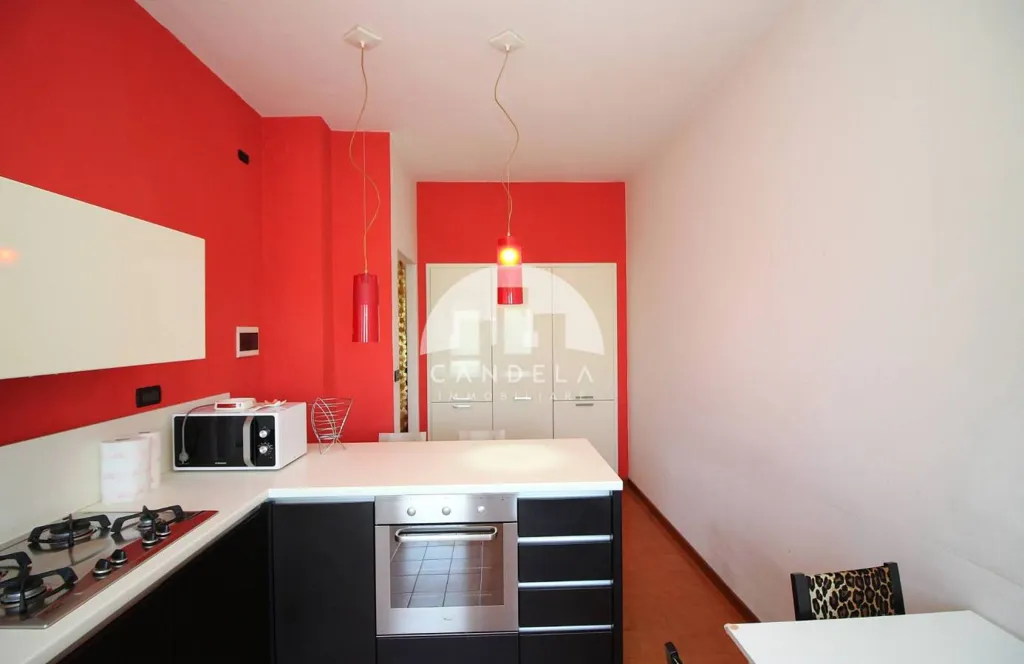 Cuisine - Spacious Apartment with Terrace in Mondovì