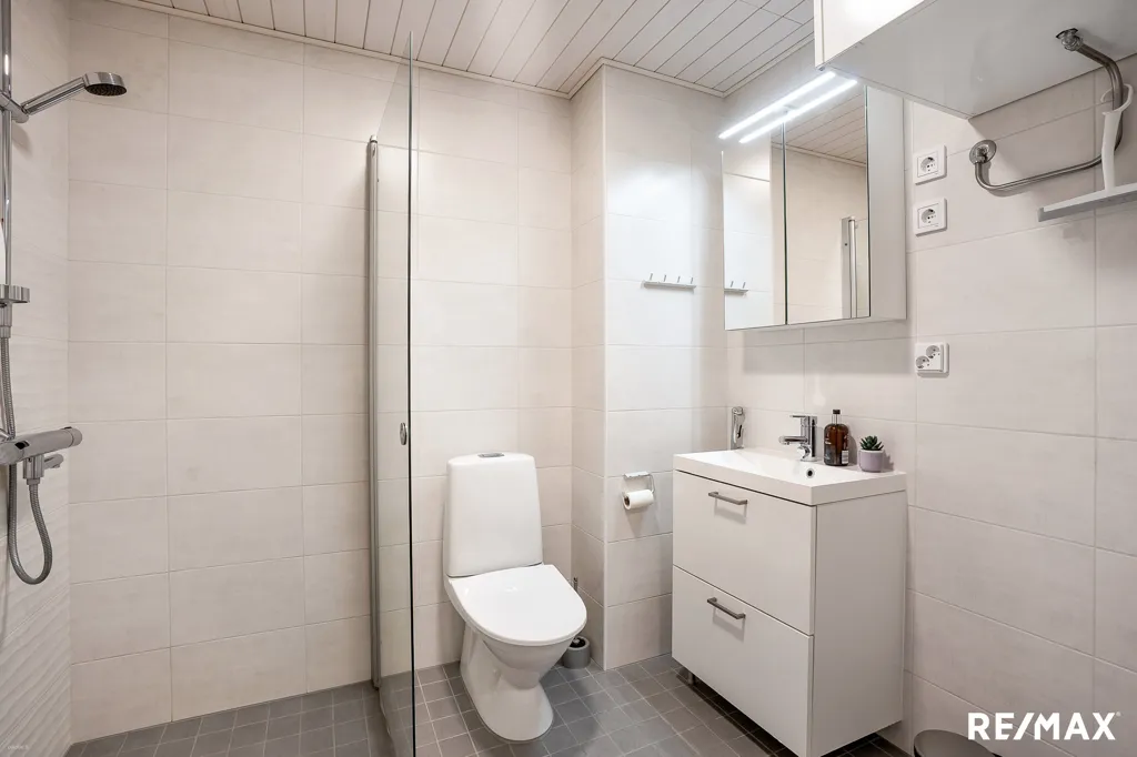 Bathrooms - Modern Studio with French Balcony in Logomo Area