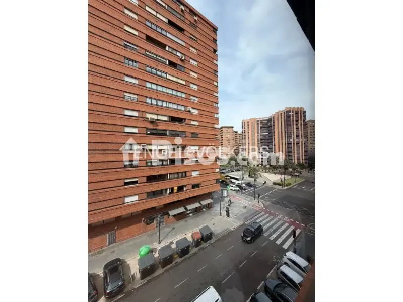 Balcony - Apartment with Stadium Views in Mestalla, Valencia