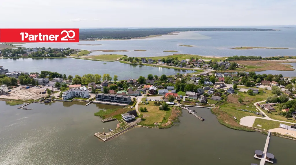 Õhuvaade - Recently Rented Flat with Sea View in Haapsalu