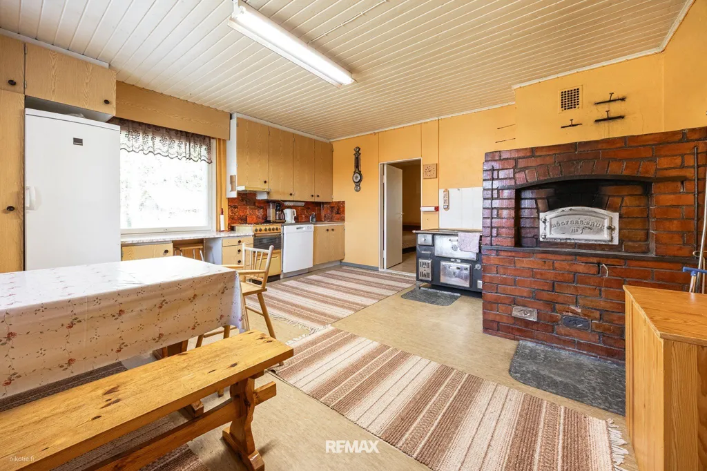 Salle à manger - Detached House with Sauna in Lahdenperä