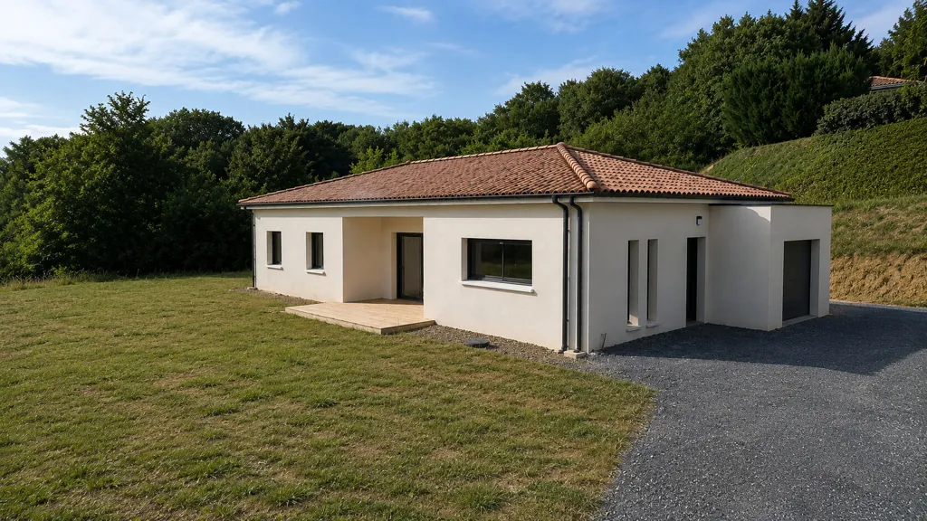 Välivaade - New Villa with Pyrenees View in Miramont d'Astarac