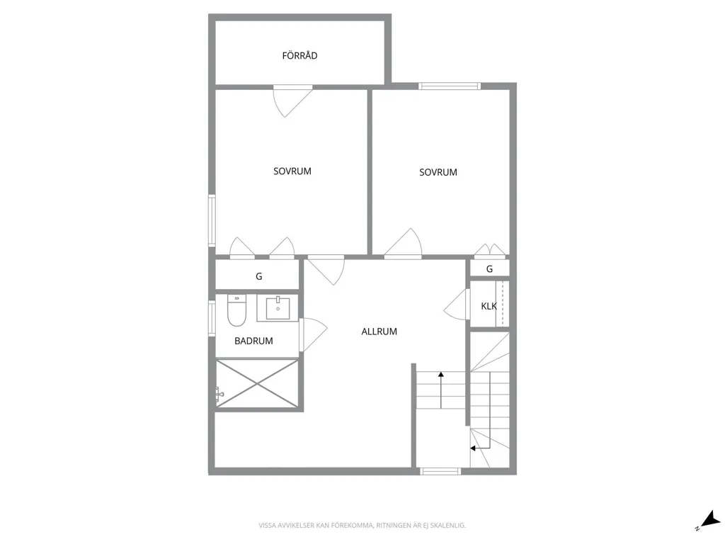 Plan - Terraced House with Garden in Viken