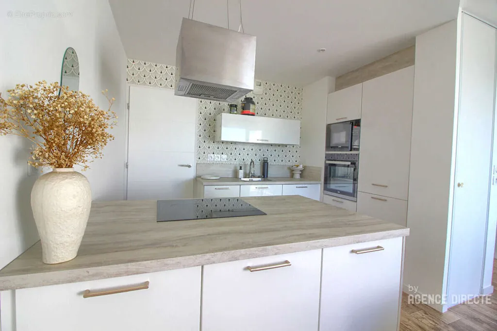 Cucina - T2 Apartment with Terrace in Rennes