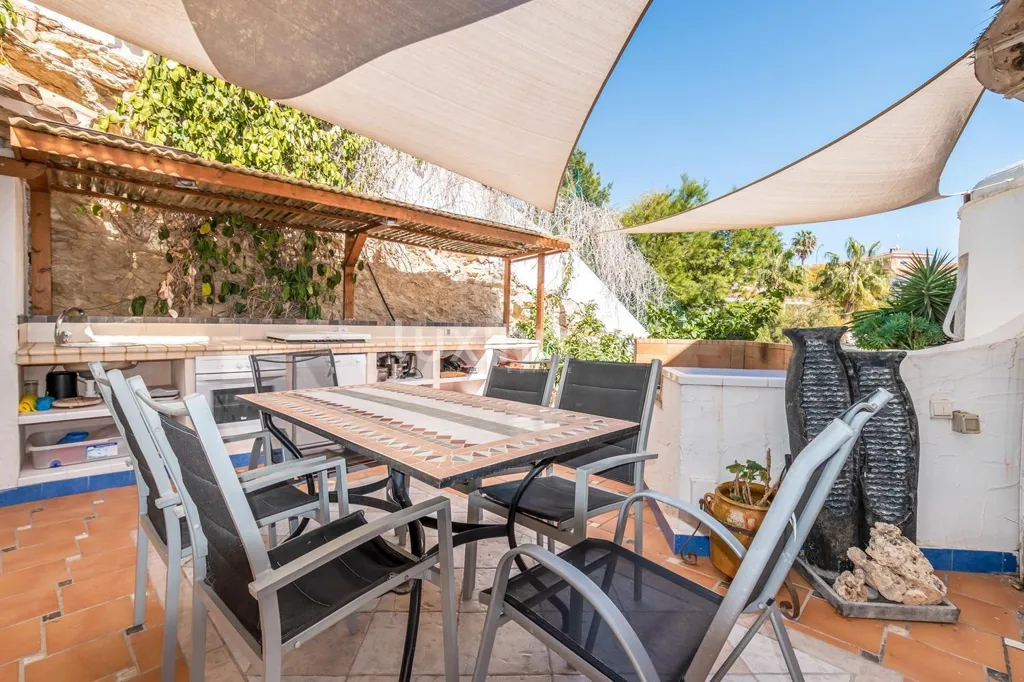 Terrasse - Detached House with Sea Views in El Campello