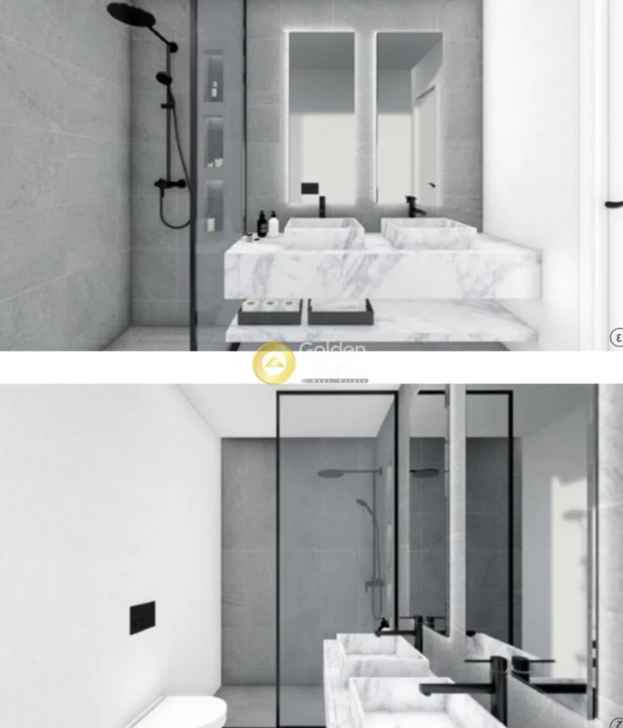 Salles de bain - Apartment with Balcony in Keratsini - Amfiali