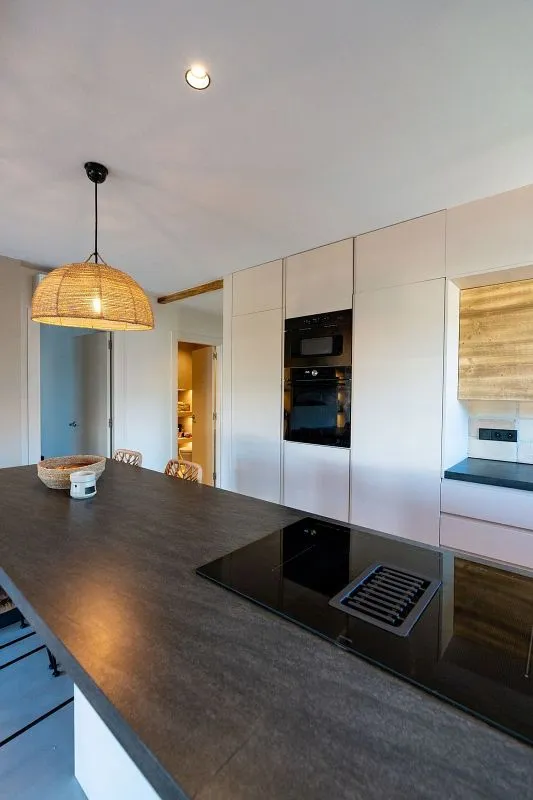 Köök - Duplex with Terrace in Rieral, Lloret de Mar