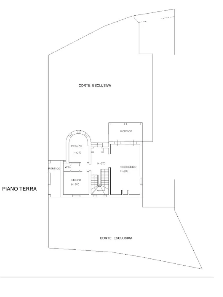 Plan - Prestigious Villa with Park View in Collebeato
