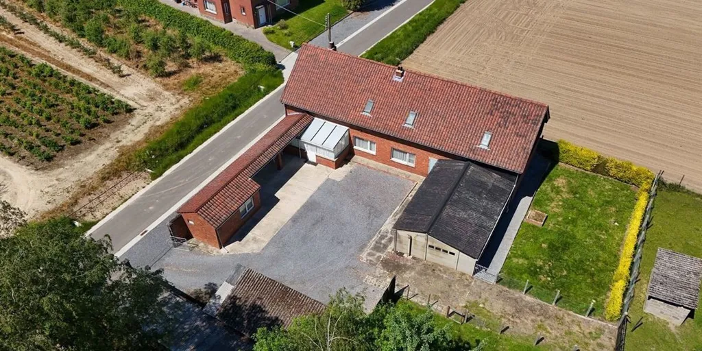 Vue aérienne - Hoeve avec Potentiel de Rénovation à Alken