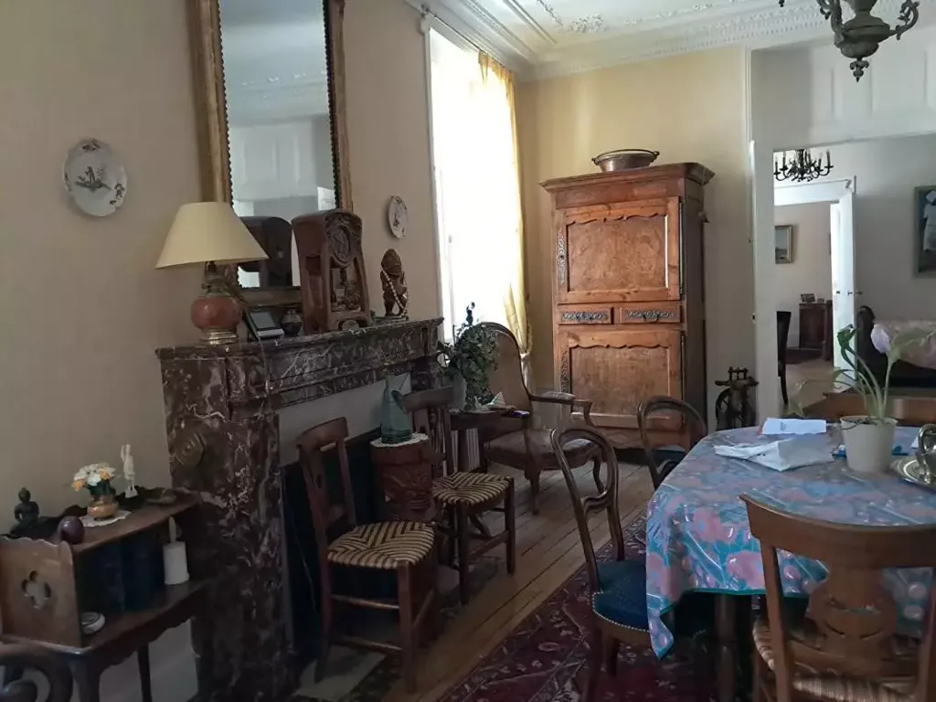 Salle à manger - Appartement Haussmannien avec Jardin au Centre de Chalon-sur-Saône