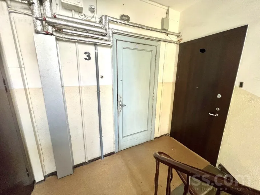 Entrée - Spacious Two-Bedroom Flat in Liepāja Centre