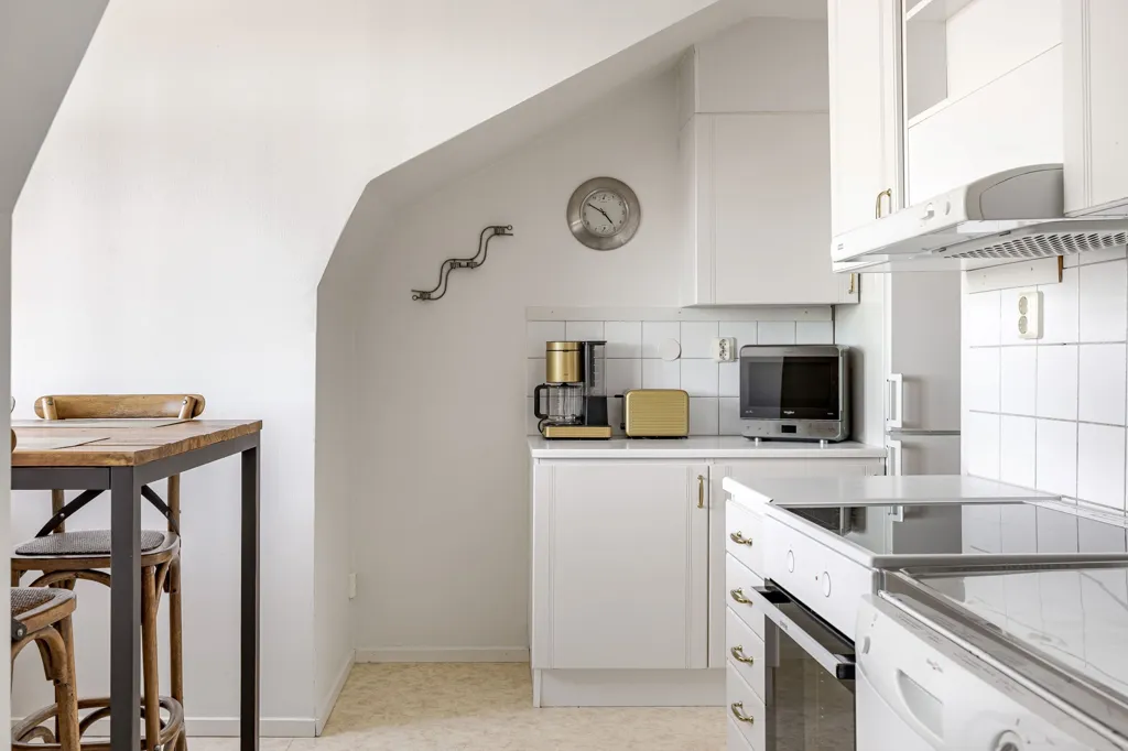 Cocina - 1.5-Room Apartment with High Ceilings in Linköping