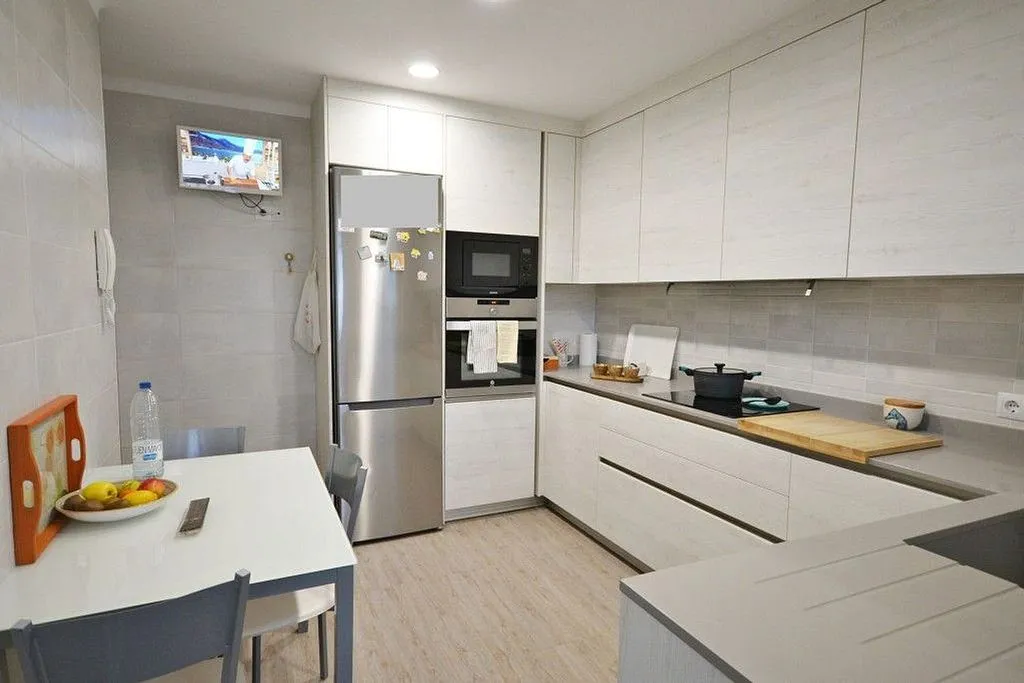 Kitchen - Renovated Apartment with Balcony in Puerto Pollensa
