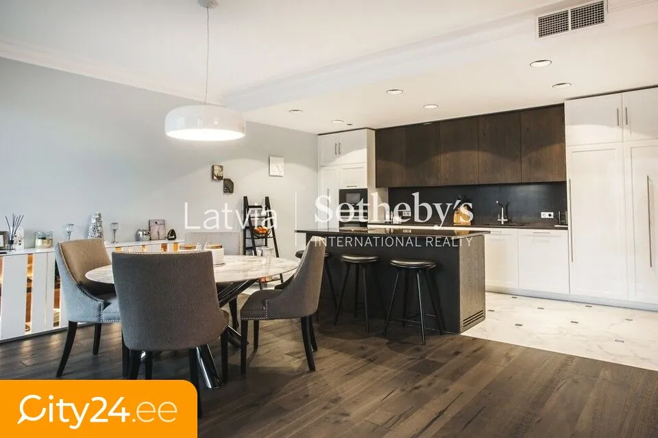 Cucina - Fully Furnished Flat with Balcony in Riga Centre