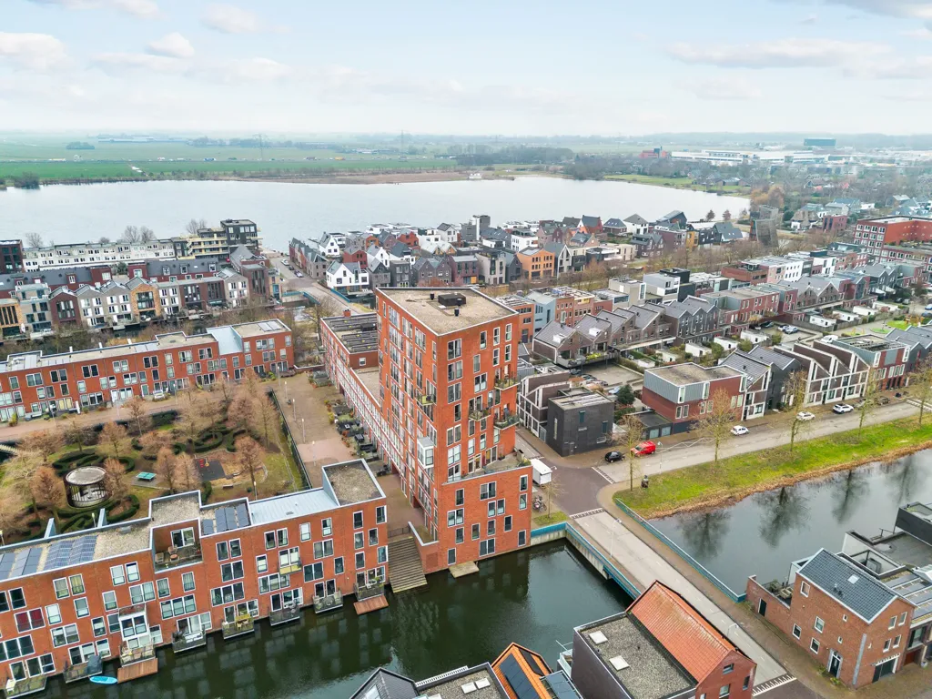 Vue aérienne - Apartment with Panoramic View in Woerden