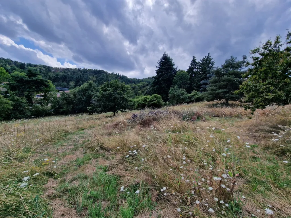 Jardin - Terrain Viabilisé avec Permis de Construire à Marcoux