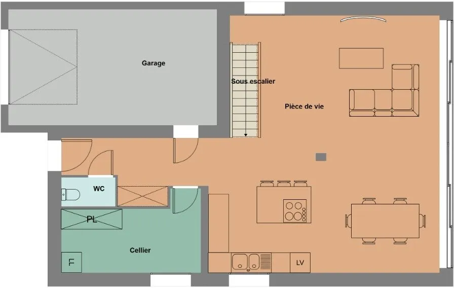 Plaan - Eco-Responsible House with Garden in Plomodiern