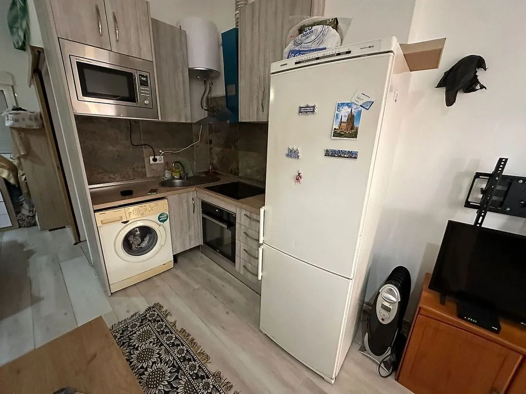 Kitchen - Studio in Central Torremolinos with Air Conditioning