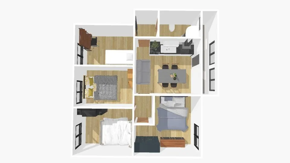 Plaan - Rental Flat with Terrace in Santiago District