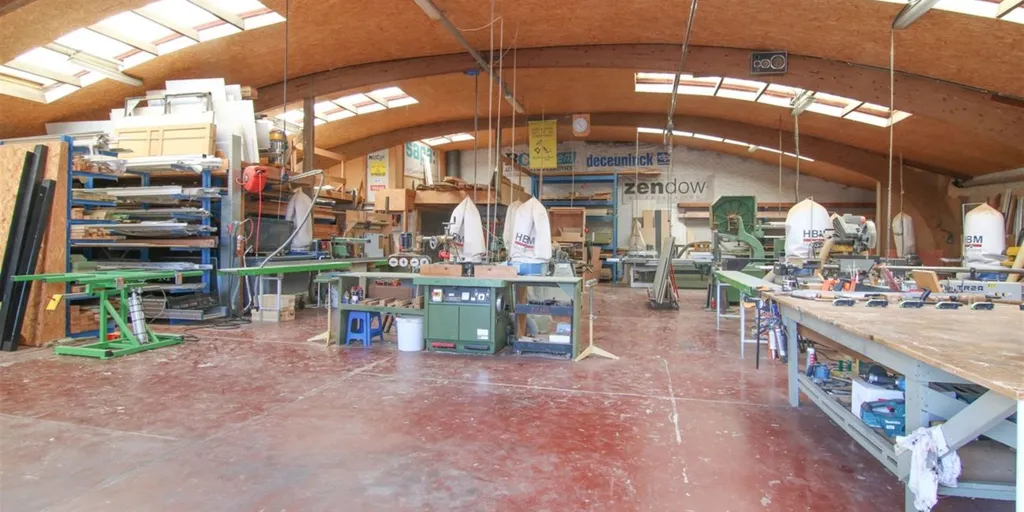 Pesuköök - Ground Floor House with Warehouse in Gullegem