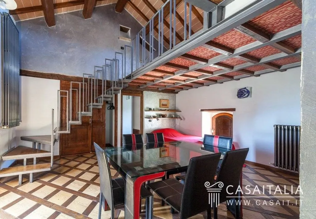 Söögituba - Restored Castle Resort with Mountain Views, Spoleto