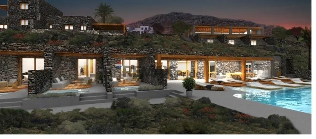 Piscine - New Villa with Pool in Mykonos