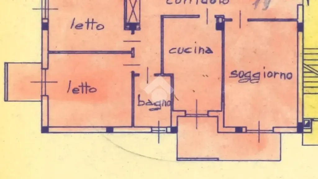 Plan - Apartment with Terraces in Carvico