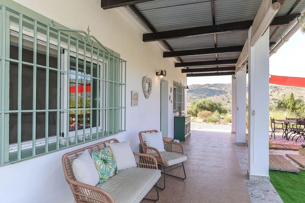 Terrasse - Rustic House with Pool in Tolox