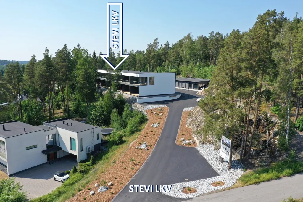 Vista aerea - Modern Apartment with Garden in Naantali