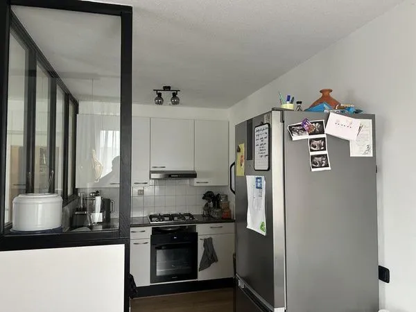 Köök - Apartment with Balcony in Amsterdam