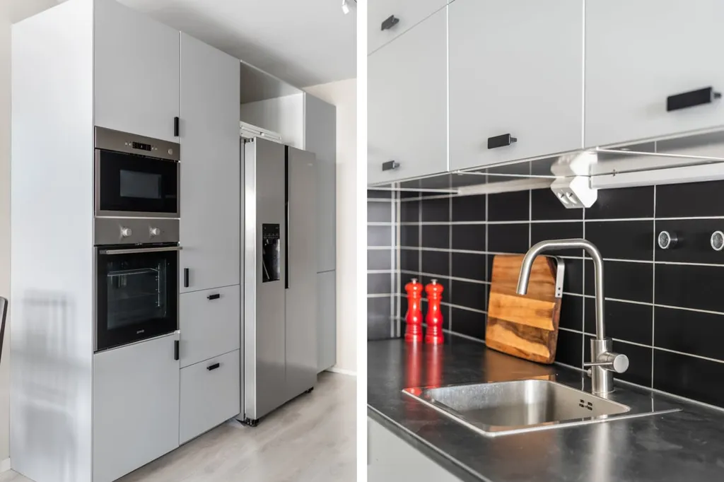 Cuisine - Bright Apartment with Sunny Balcony in Göteborg