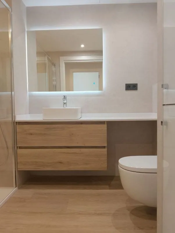 Salles de bain - Modern Apartment with Terrace in La Nova Esquerra