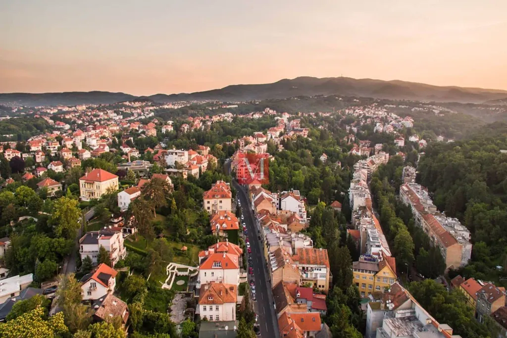 Vue aérienne - Villa for Development near British Square, Zagreb