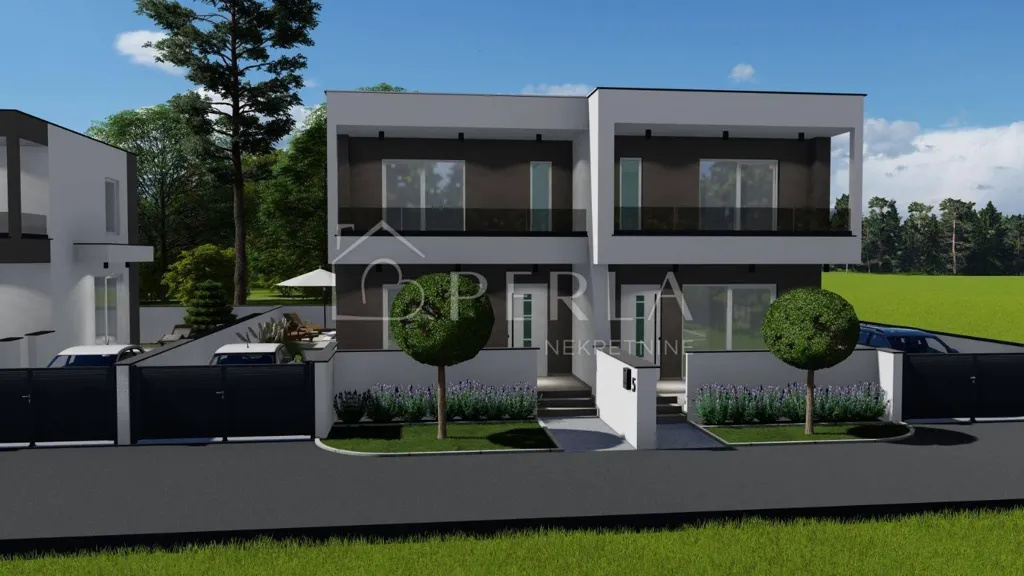 Modern Duplex with Pool near Zadar