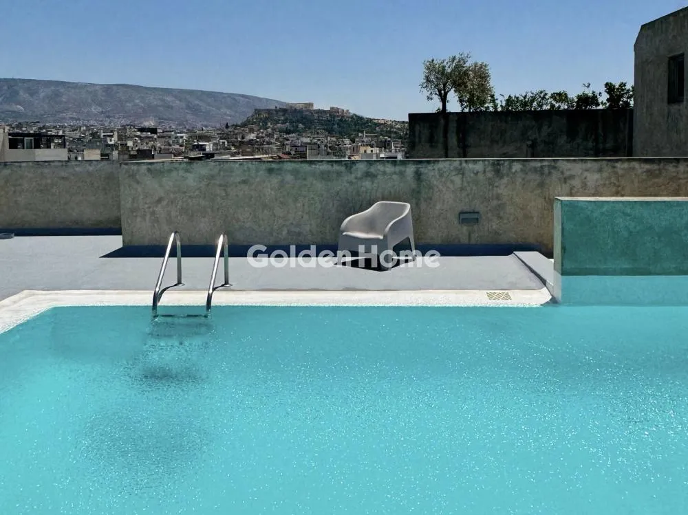 Bassein - Studio with Rooftop Terrace in Metaxourgeio
