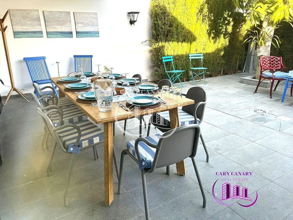 Terrasse - Terraced House with Pool in Pasito Blanco