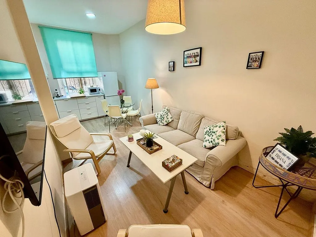 Séjour - Reform Apartment with Air Conditioning in Nervión